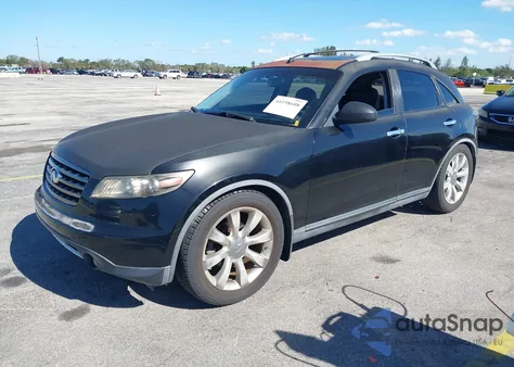2008 Infiniti Fx35 z USA, uszkodzony, nr VIN JNRAS08WX8X205237